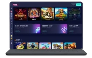 BoomsBet casino in de browser